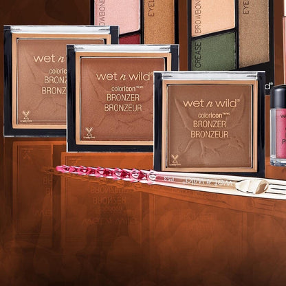 wet n wild Color Icon Bronzer Powder Sunset Striptease 742B 0.38oz