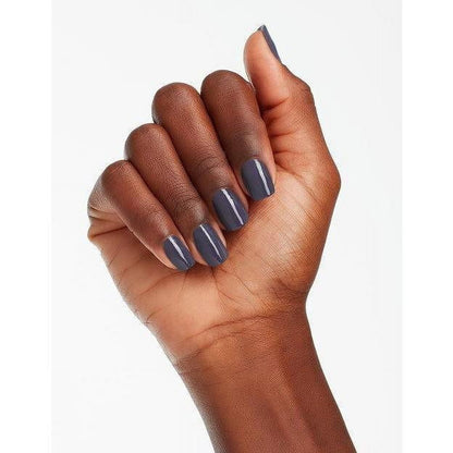 OPI Nail Lacquer, Less Is Norse, Deep Dark Slate Blue Nail Polish, 0.5 fl oz