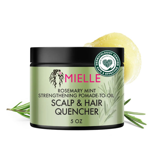 Mielle Organics Rosemary & Mint Hair Pomade - Conditioning Natural Hair Moisturizer 5 Oz