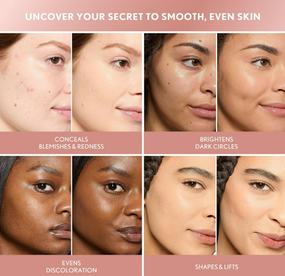 COVERGIRL TruBlend Undercover Concealer, Buildable, Full Coverage D300 Bronze