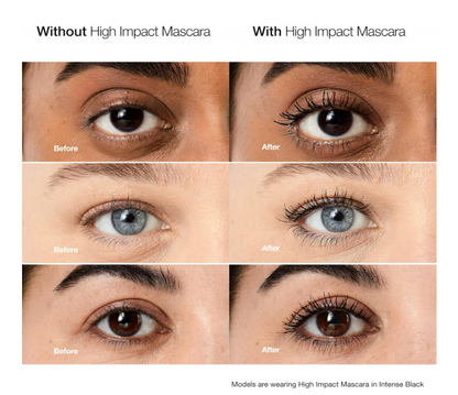 Clinique High Impact Mascara Volume Length Safe For Sensitive Eyes, 01 Black