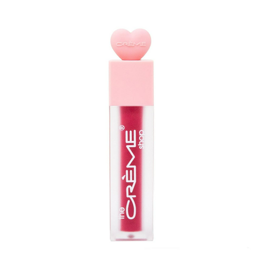 Crème Shop Ultra Moisturizing 12HR Long Lasting Glossy Lip Stain Sunflower Seed Oil Glycerin Infused for Soft Hydrated Lips NEW FLAME