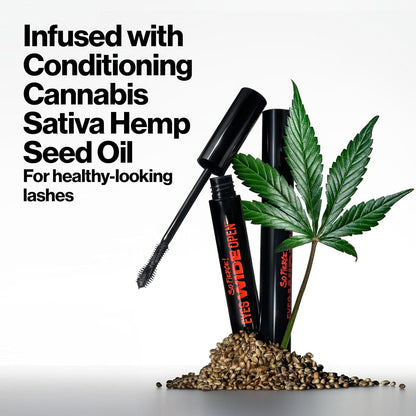 Revlon So Fierce! Eyes Wide Open Mascara, 104 Waterproof Black, 0.24 fl oz