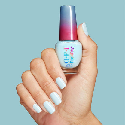 OPI RapiDry Quick Dry Nail Polish Colors | Opaque, Crème, Baby Blue Me Away
