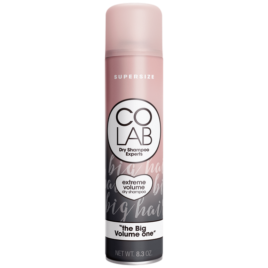 COLAB Dry Shampoo Extreme Volume Supersize - Bergamot and Rose Scented - 8.3oz