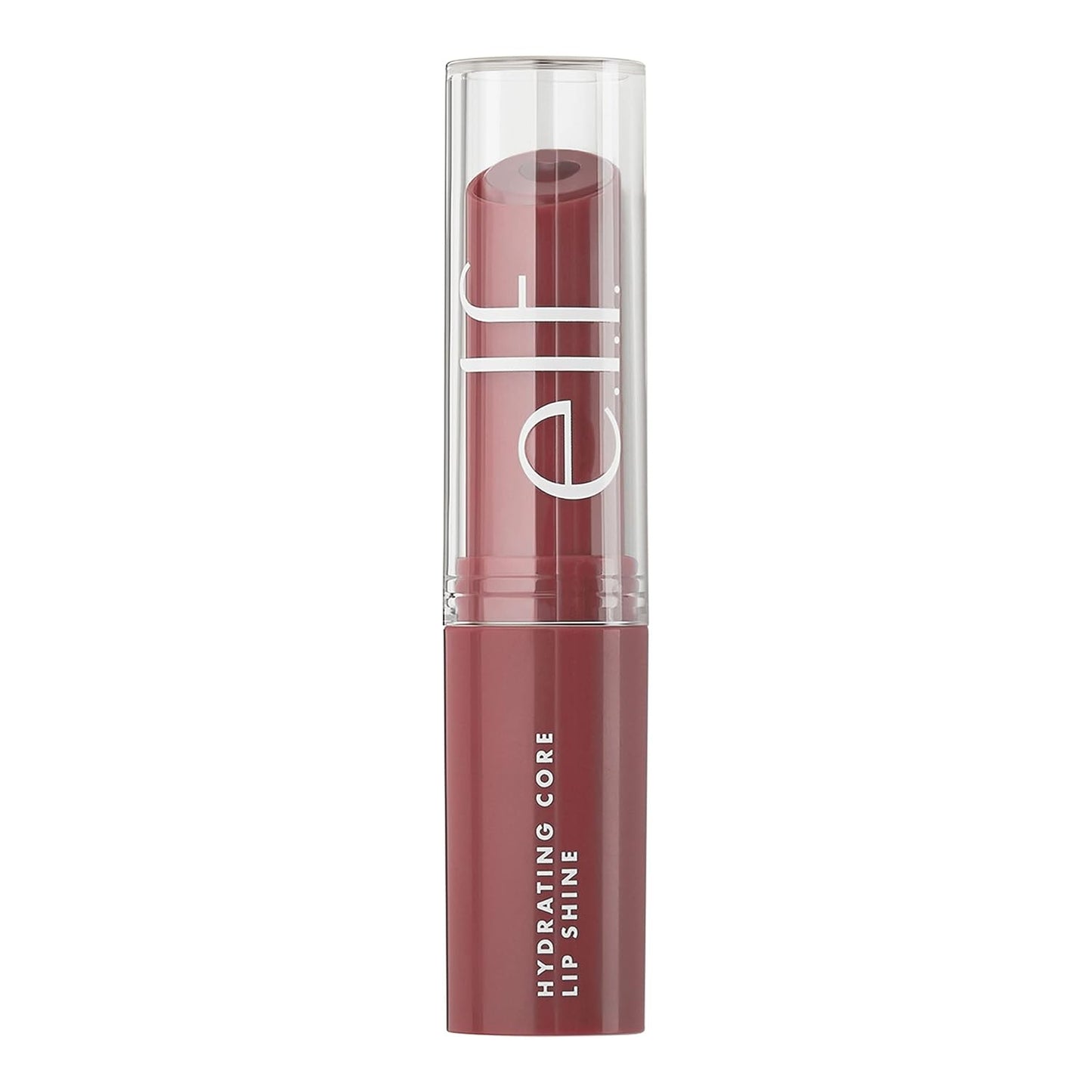e.l.f. Hydrating Core Lip Shine with Shea Butter & Vitamin E, Happy Dusty Rose