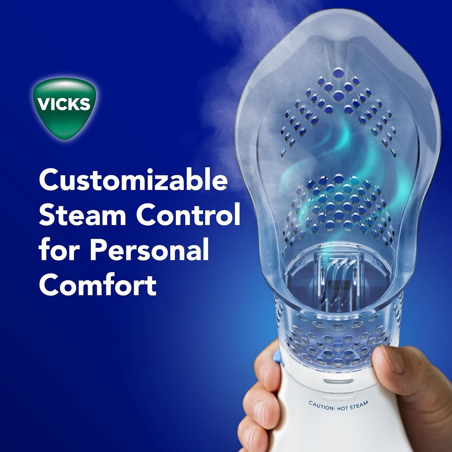 Vicks Sinus Inhaler, Plug-in Non-Medicated Steam Inhaler for Sinus Relief