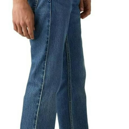 Levi's 513 Slim Straight Men's Jeans 31x30 NWT Thanks Again Blue Stretch Denim