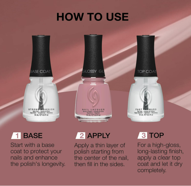 China Glaze Cg Nail Lacquer Kill the Lights – Nude Pink Nail Polish, Quick Dry,