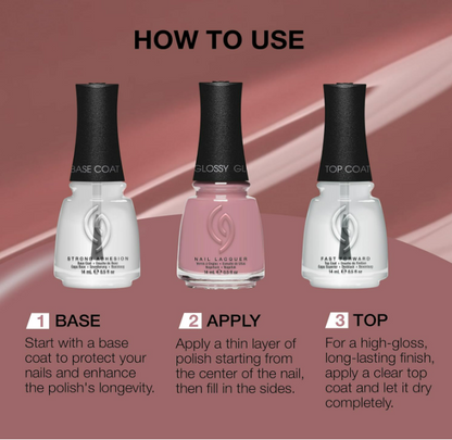 China Glaze Cg Nail Lacquer Kill the Lights – Nude Pink Nail Polish, Quick Dry,