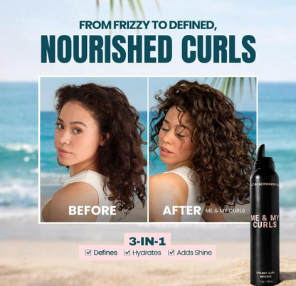 Beachwaver The Co. Me & My Curls Creamy Curl Mousse Lightweight, 7 oz