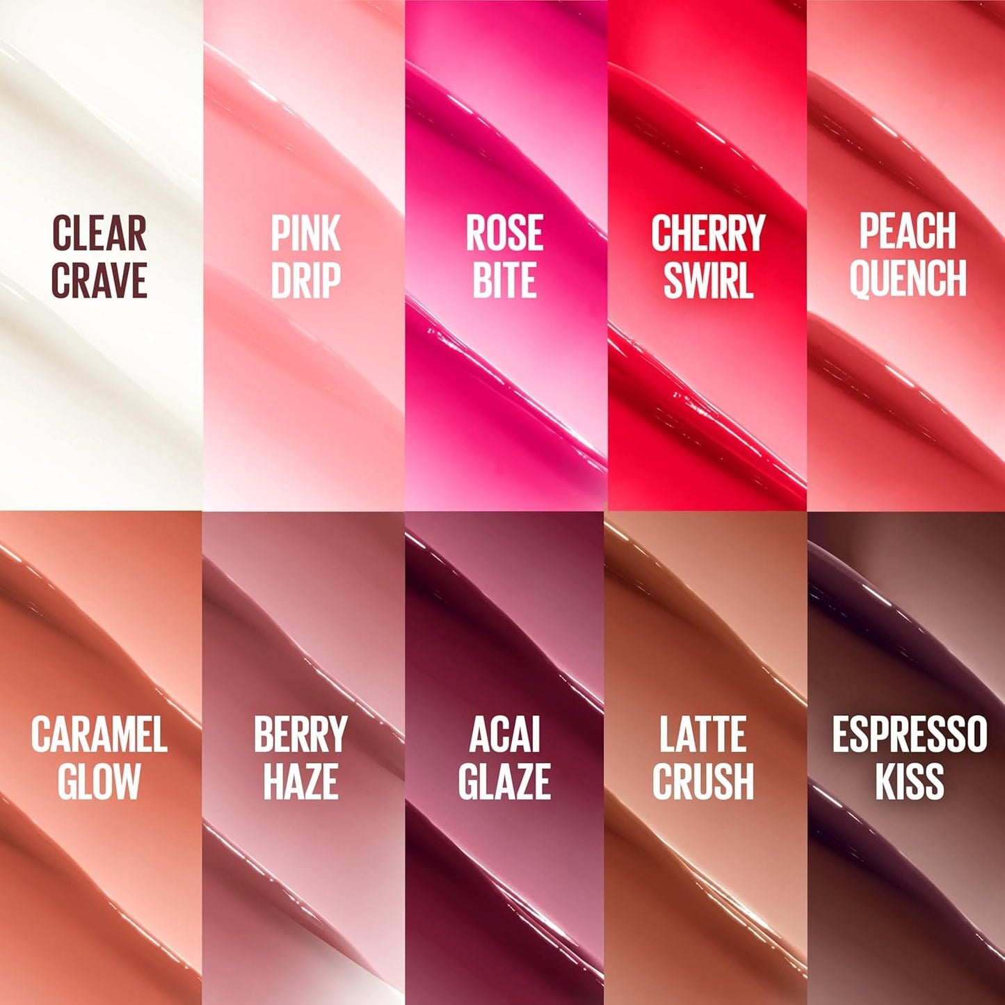 MAYBELLINE Lifter Glaze Oil Balm Peach Quench 005 (Sheer Peach Nude)