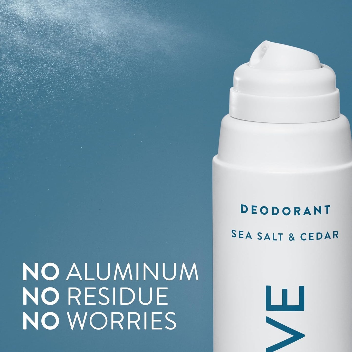Native Deodorant & Body Spray, Sea Salt & Cedar, Quick Drying, 3.5 oz