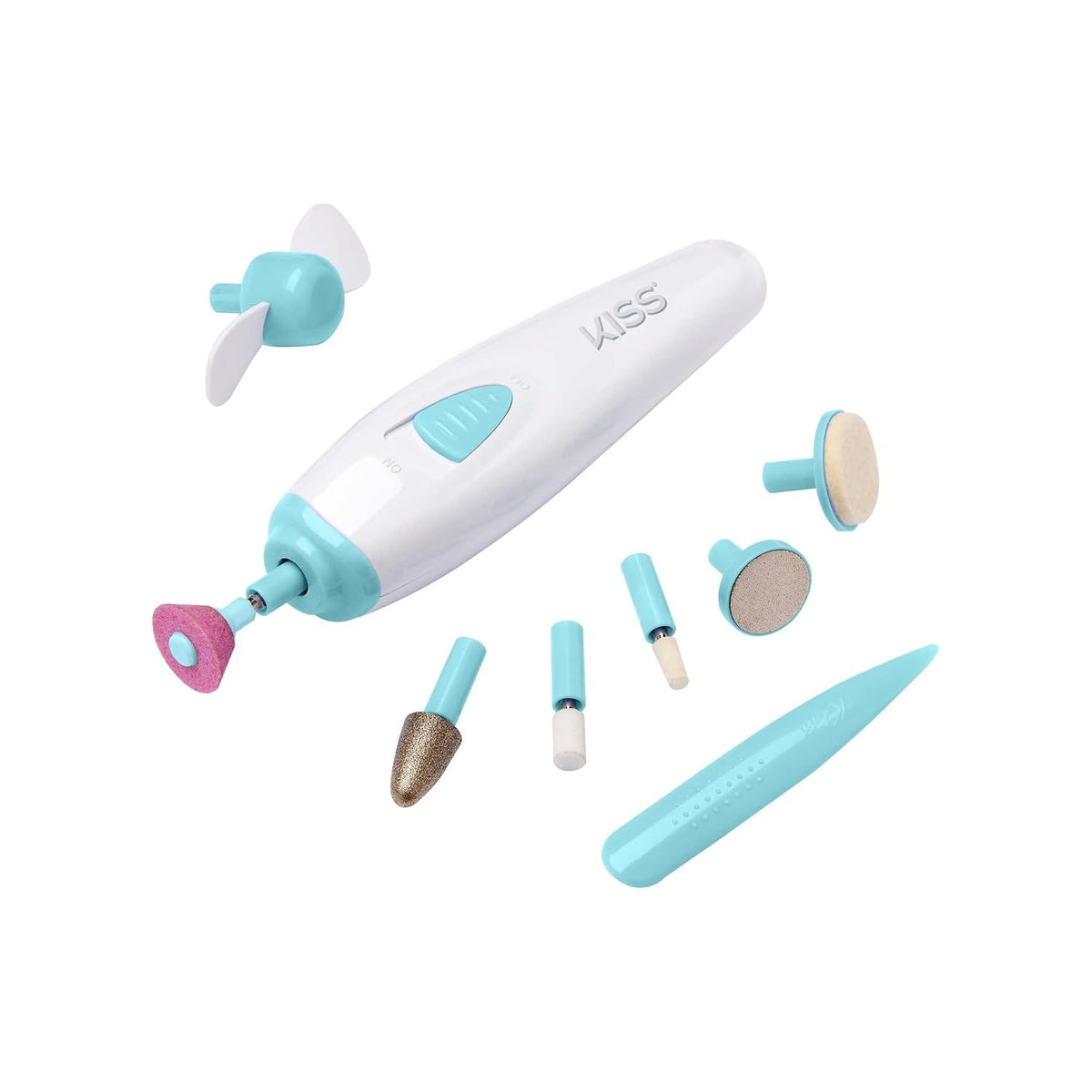 KISS Power File to Go Battery Powered Mani/Pedi Tool Professional Nail Care