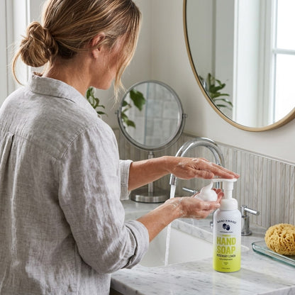 Hand In Hand Rosemary Lemon Foaming Hand Soap 8.5oz Aloe & Birch Water 2 Pack