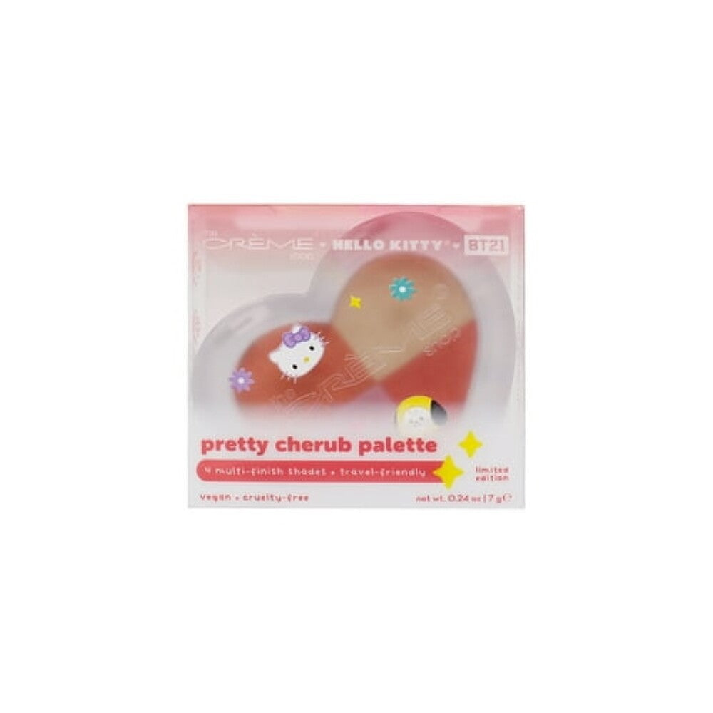 The Creme Shop x Hello Kitty & B21 Eyeshadow Quad, Pretty Cherub
