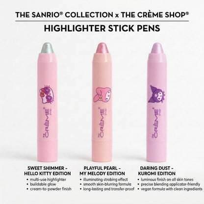 The Crème Shop x Hello Kitty Sparklepop All-Over Highlighter Stick Starbright 3g