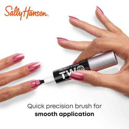 Sally Hansen Miracle Gel Nail Polish, It Takes Two, 990 Onyx-pected.