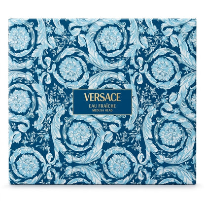 Versace Man Eau Fraiche Men 3 Pc Gift Set, 3.4 oz Eau De Toilette Spray