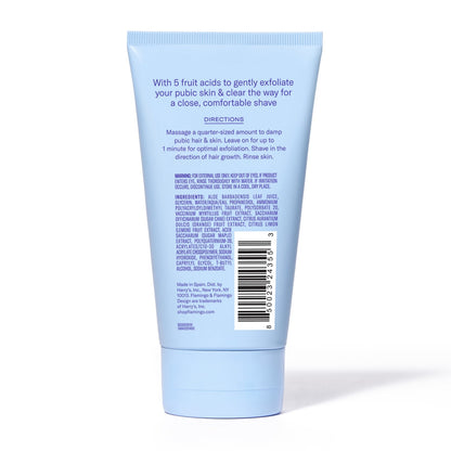 Flamingo Pubic Exfoliating Shave Gel for Women, 5 fl oz