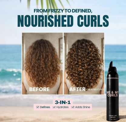 Beachwaver The Co. Me & My Curls Creamy Curl Mousse Lightweight, 7 oz
