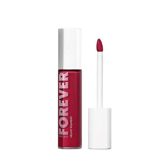 CoverGirl Outlast Forever Velvet Pigment, 350 Forever Burgundy, Matte Lipstick