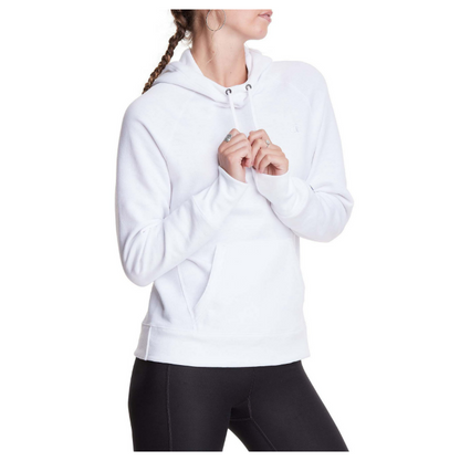 Champion Women's Women's Powerblend Crew, C Logo White XS