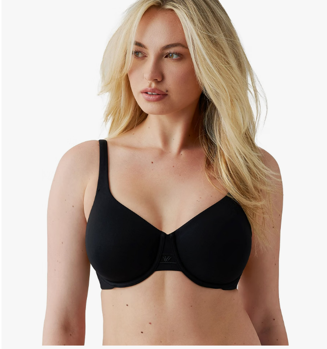 Wacoal Ever Flexing, Full Coverage, Seamless, Fit Flexable, Black, Small