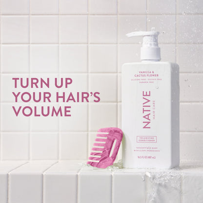 Native Volumizing Conditioner Vanilla and Cactus Flower 16.5 fl oz