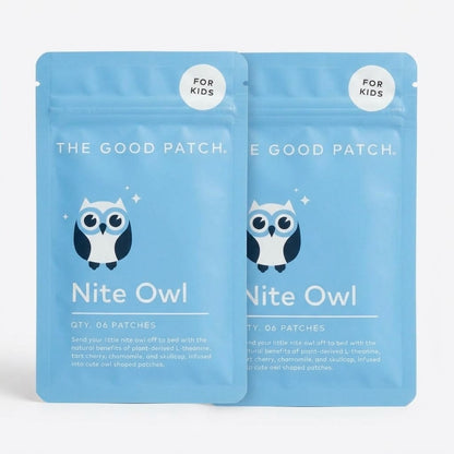 2 Pack The Good Patch Nite Owl For Kids Natural Sleep Support 12 Patches Total