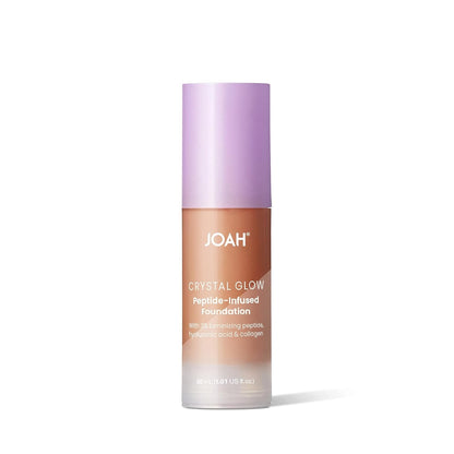 JOAH Crystal Glow Peptide-Infused Foundation, 1.01 Oz, Tan Neutral TN080