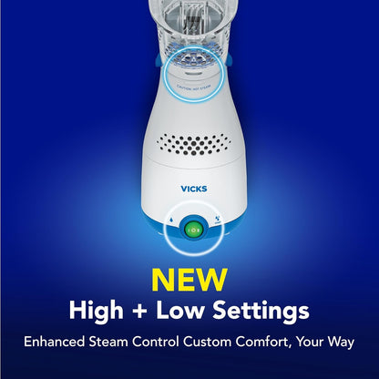 Vicks Sinus Inhaler, Plug-in Non-Medicated Steam Inhaler for Sinus Relief