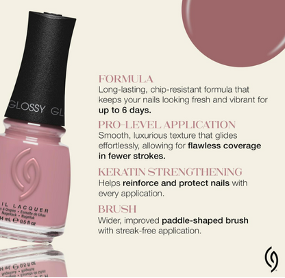 China Glaze Cg Nail Lacquer Kill the Lights – Nude Pink Nail Polish, Quick Dry,