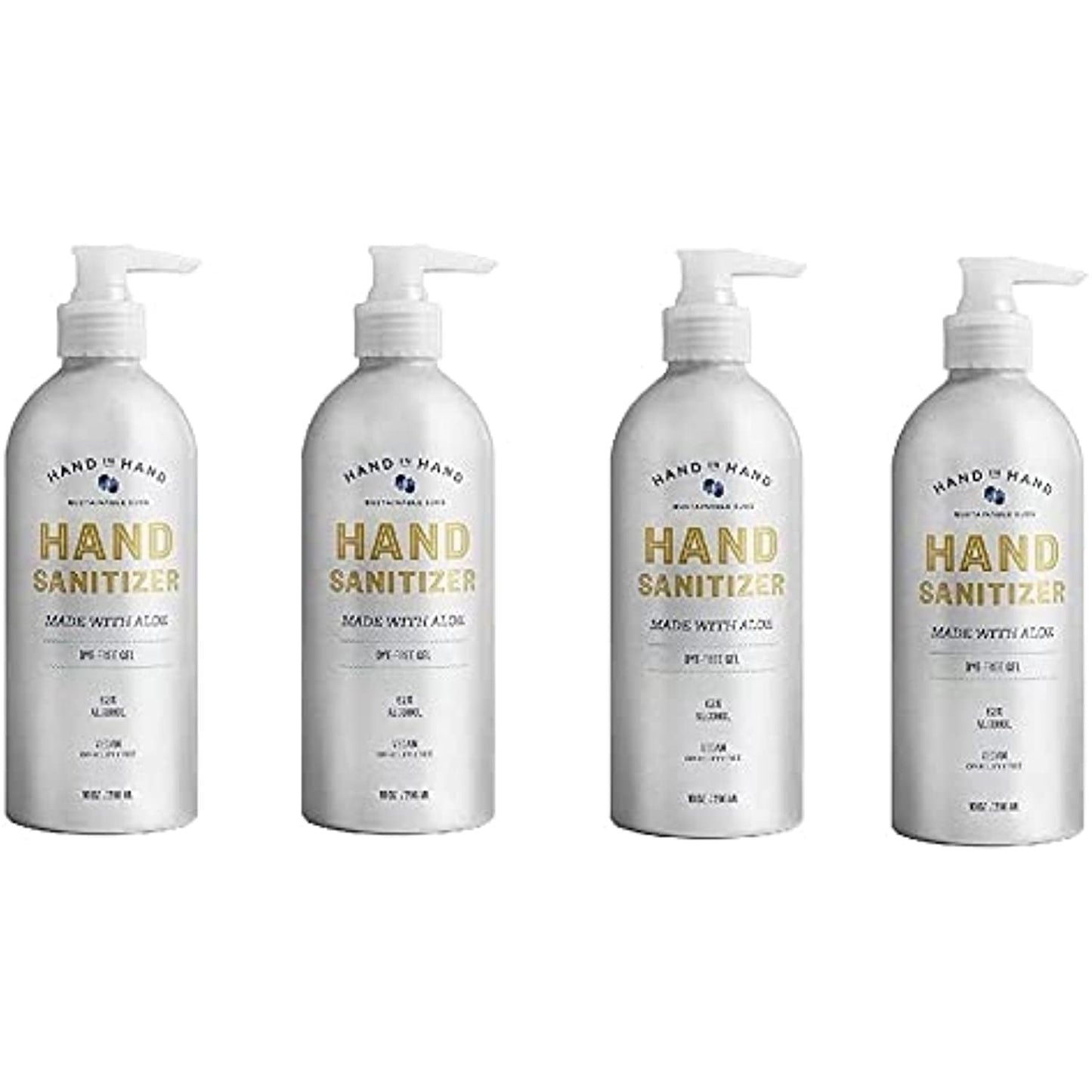 Hand In Hand Hand Sanitizer With Aloe 10 Ounces