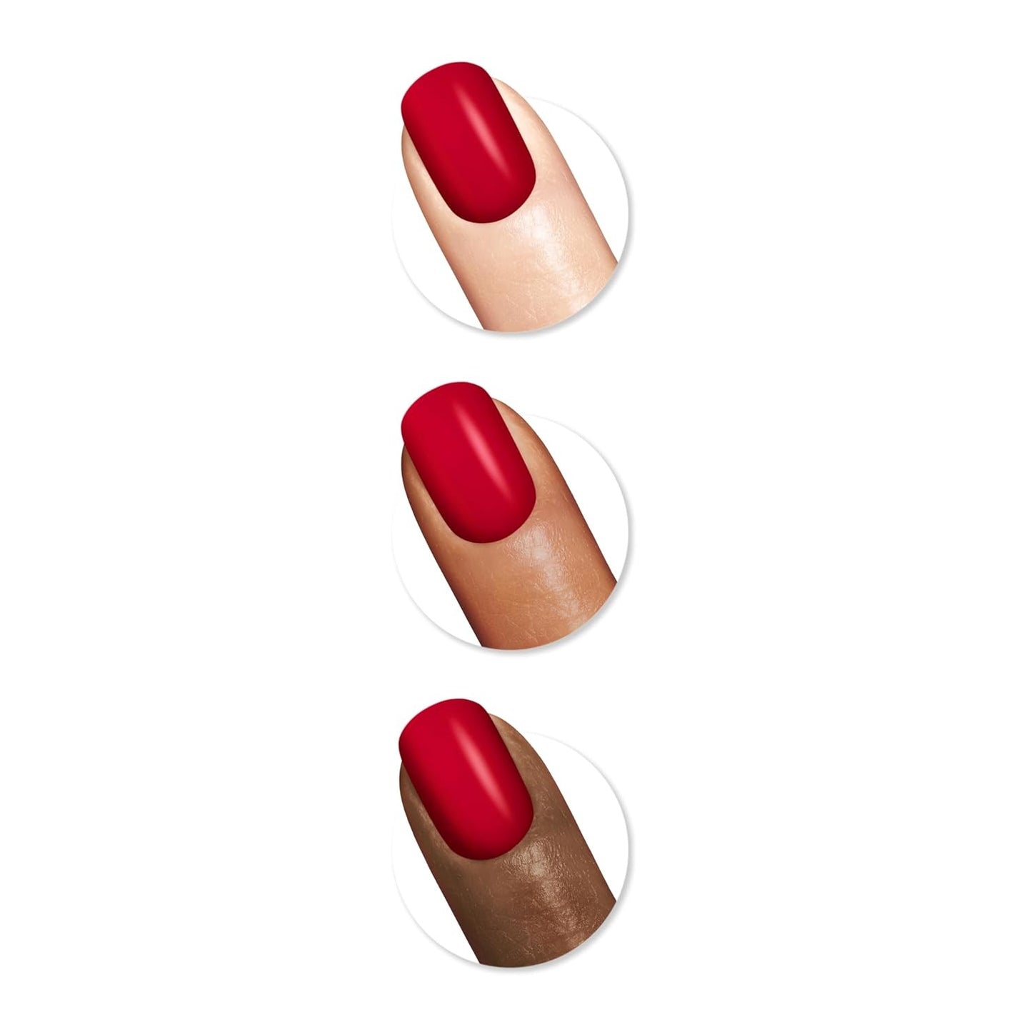 Sally Hansen Color Therapy Nail Polish Biotin Argan Oil Long Lasting Healthy Nails Nail Strengthener Opaque 350 Yes You Can Bright Red Nail Color