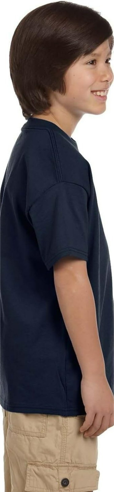 Champion Boys Little Big Boys Short Sleeve Jersey Tee, Navy, Small