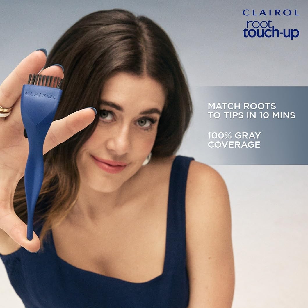 Clairol Root Touch-Up by Nice'n Easy Permanent Hair Dye, 5R Medium Auburn 1 Pack