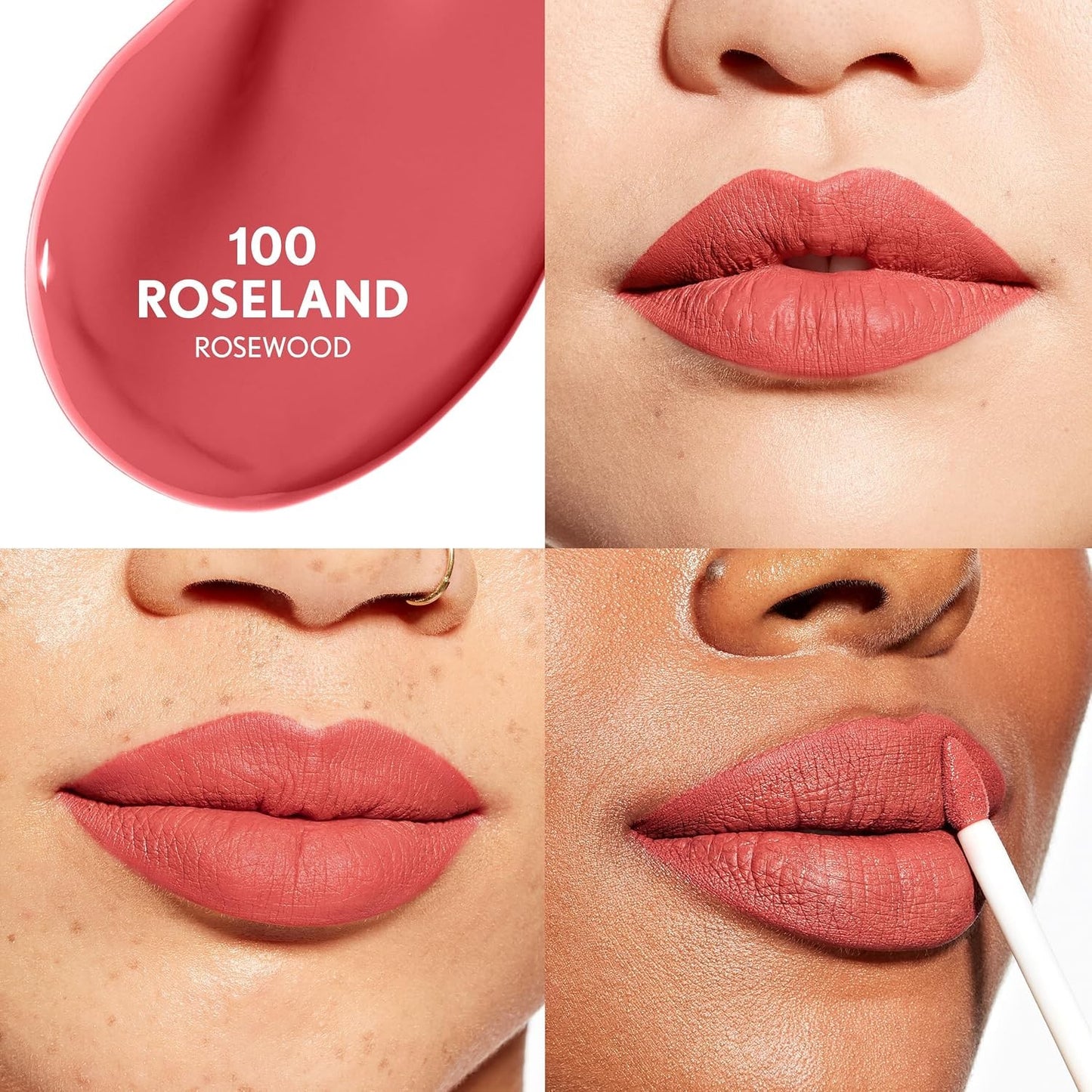 CoverGirl Outlast Forever Velvet Pigment, 100 Roseland, Matte Lipstick