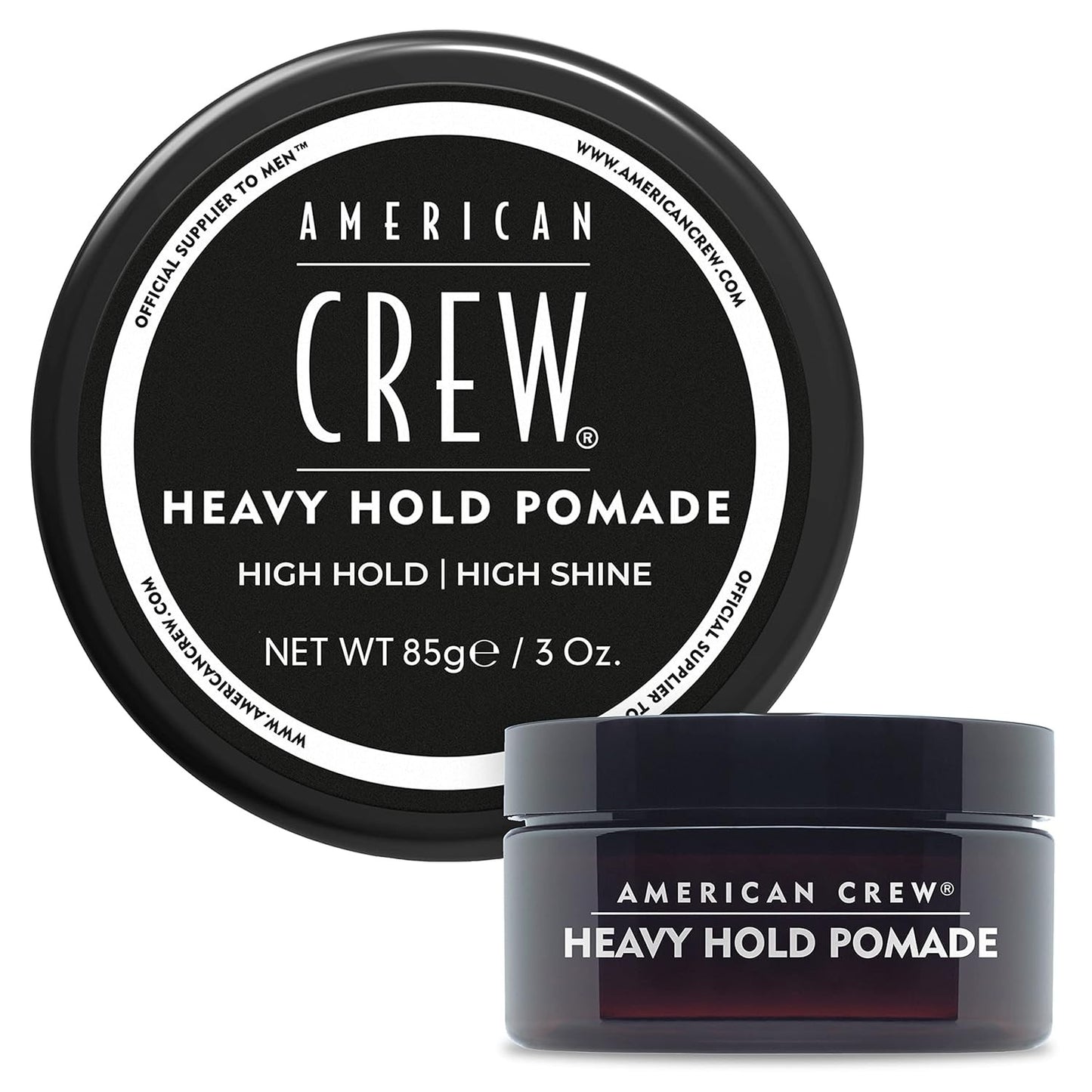 American Crew Men's Hair Pomade, Like Styling Gel with Heavy Hold & High Shine