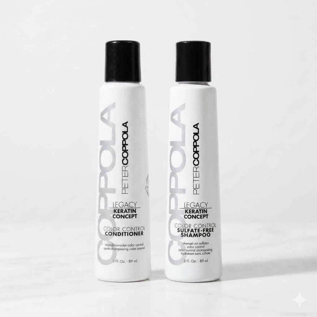Peter Coppola Color Control Shampoo & Conditioner Travel Size 3oz Duo Set 2pk