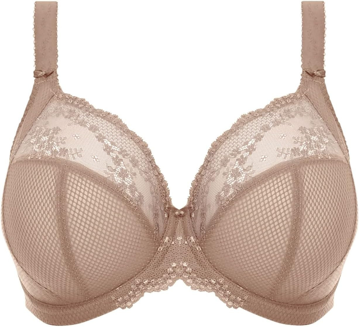 Elomi Women's Charley Stretch Plunge Bra: Stretch Lace & Mesh, Faw 32K