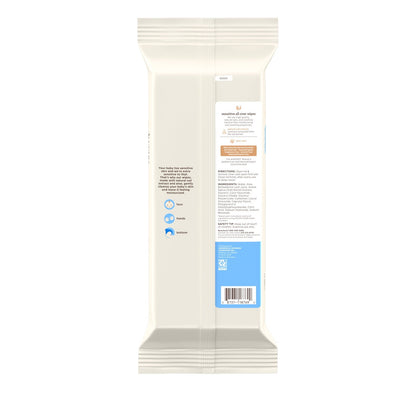 Aveeno Baby All Over Baby Wipes For Sensitive Skin with Oat and Aloe, 64 Wipes