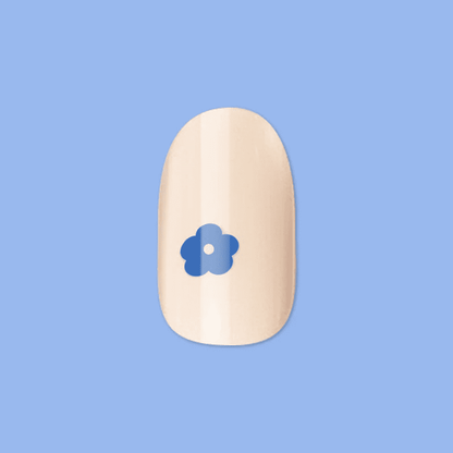 Olive And June Press On Nails Mod Flowers Tab Press-Ons Short | Mood Flowers
