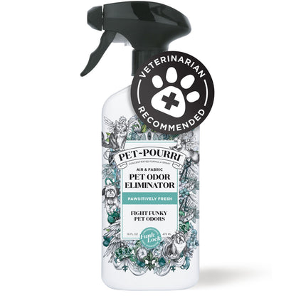 Pet Pourri Air Fabric Pet Odor Deodorizer Spray Pawsitively Fresh 16 Fl Oz
