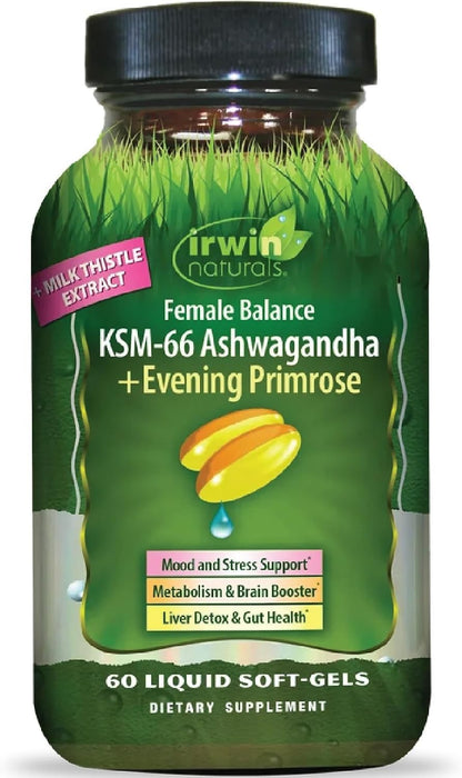 Irwin Naturals Female Balance Perimenopause Support | 60 Softgels