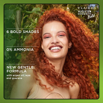 2pk Clairol Natural Instincts Bold Permanent Hair Color BL28 Blue Black Colibri