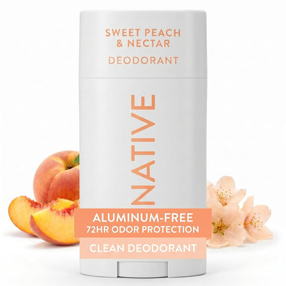 Native Deodorant Contains Naturally Derived Ingredients, Sweet Peach & Nectar