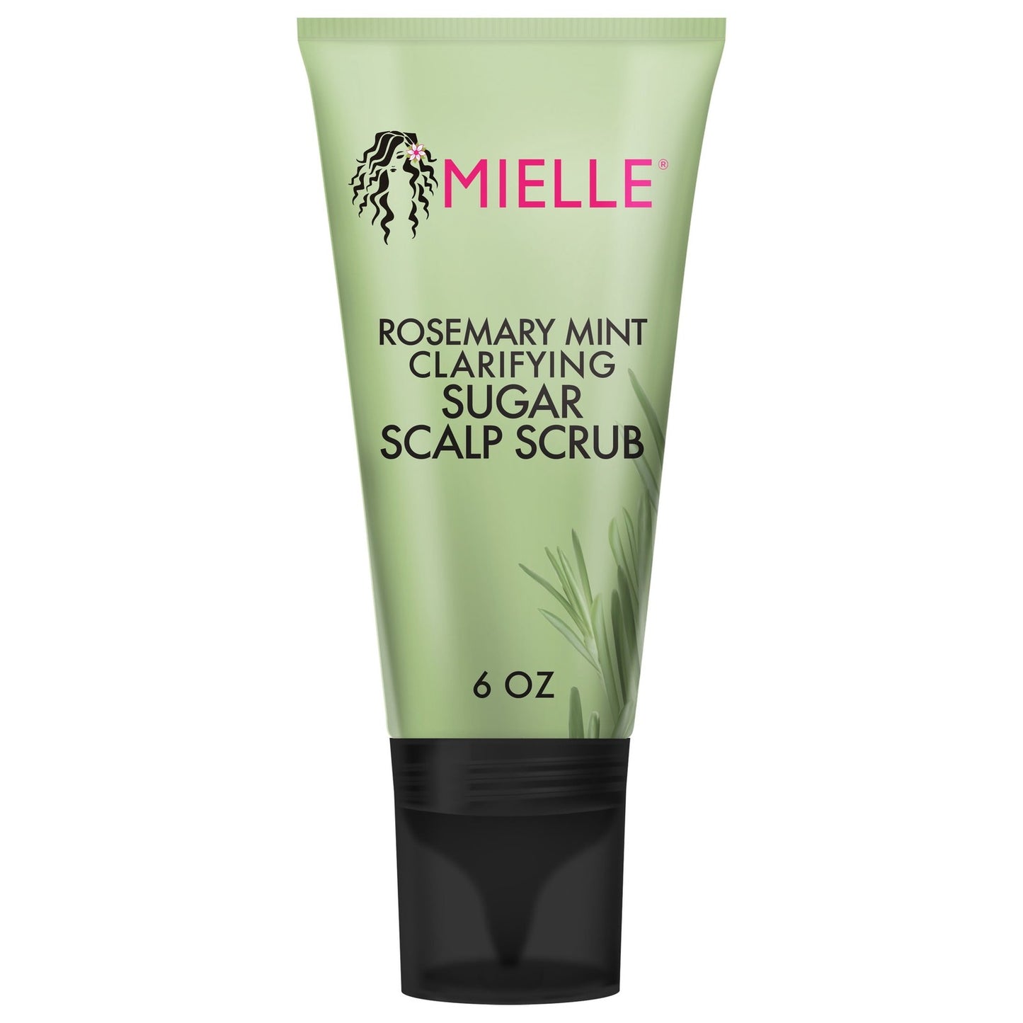 2 pack Mielle Rosemary Mint Clarifying Sugar Scalp Scrub - 6 oz