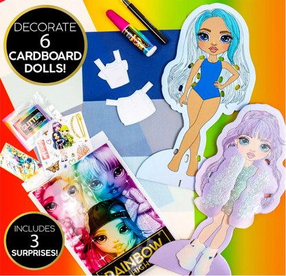 Rainbow High Rainbow Fashion Yearbook, Design Sketchbook, Color & Create Stylish