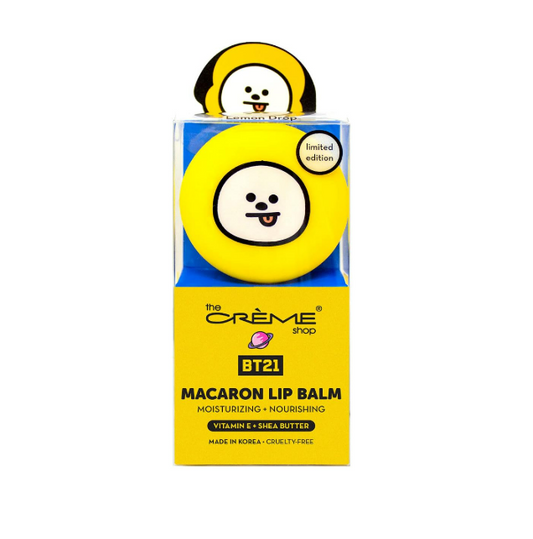 The Crème Shop BT21 CHIMMY Macaron Lip Balm - Lemon Drop